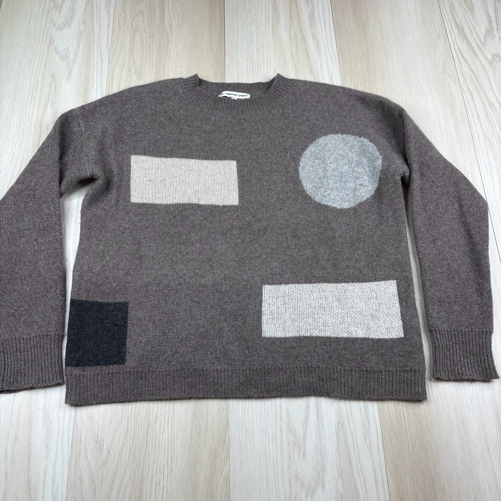 The Cashmere Project Womens Brown Pure Cashmere Pullover Sweater Size S